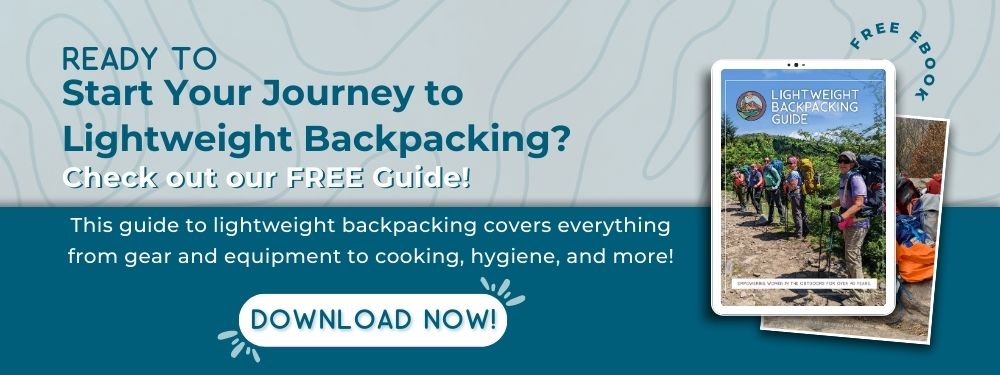 Free intro to lightweight backpacking guide ebook download link